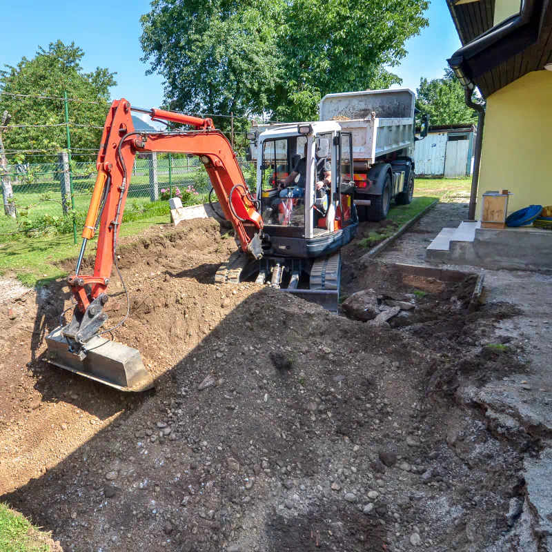 excavator residential rental services wendell id
